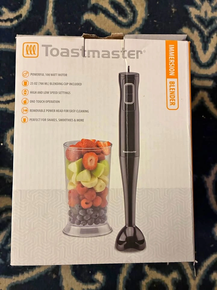Toastmaster Immersion Hand Blender Mixer