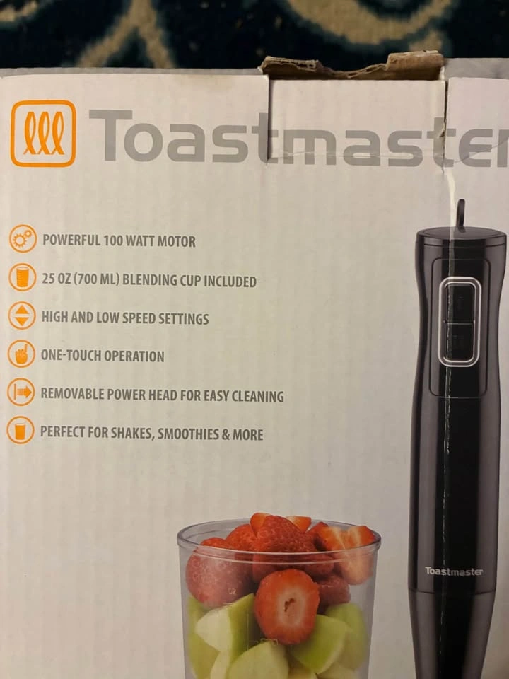 Toastmaster Immersion Hand Blender Mixer - photo 2