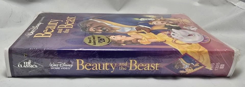 Beauty and the Beast VHS - SEALED black diamond Disney classic - photo 3