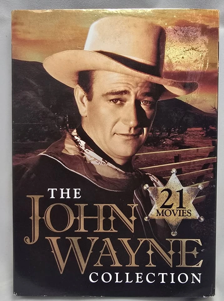 The John Wayne Collection -- 21 Western movies box set DVD - photo 4