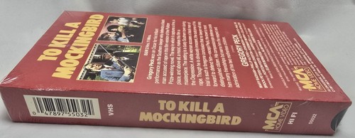 To Kill A Mockingbird (1962) -- VHS 1987 release -- SEALED - photo 3