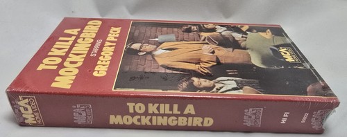 To Kill A Mockingbird (1962) -- VHS 1987 release -- SEALED - photo 4