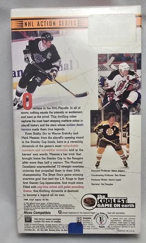 NHL Overtime -- Heroes And Drama Of The Stanley Cup Playoffs VHS - photo 2
