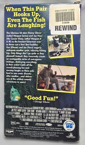 Gone Fishin' (1997) -- VHS -- Joe Pesci, Danny Glover - photo 3