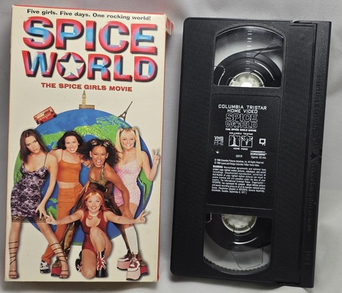 Spice World (VHS) -- Spice Girls 1997 vintage collectible movie