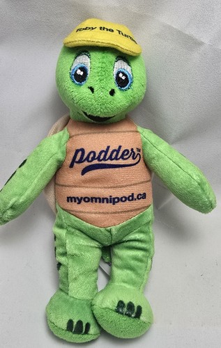 Toby The Turtle - 8" Promotional Plush - rare and unique!