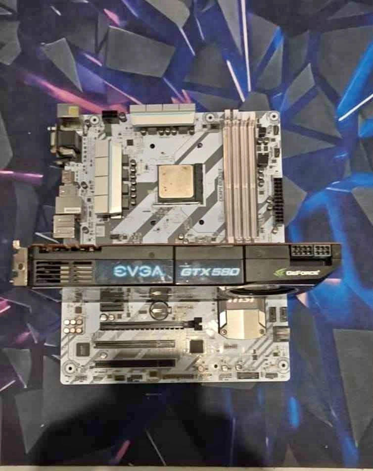 EVGA GTX 580 Graphics Card, Motherboard, CPU