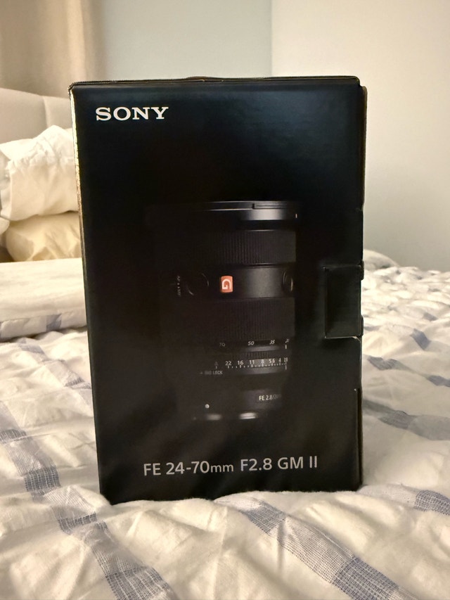 Brand New Sony FE 24–70mm f/2.8 GM II Lens – Unopened - photo 4