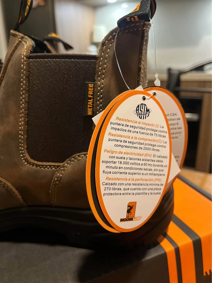 Men’s CSA Approved Safety Work Boots - photo 3