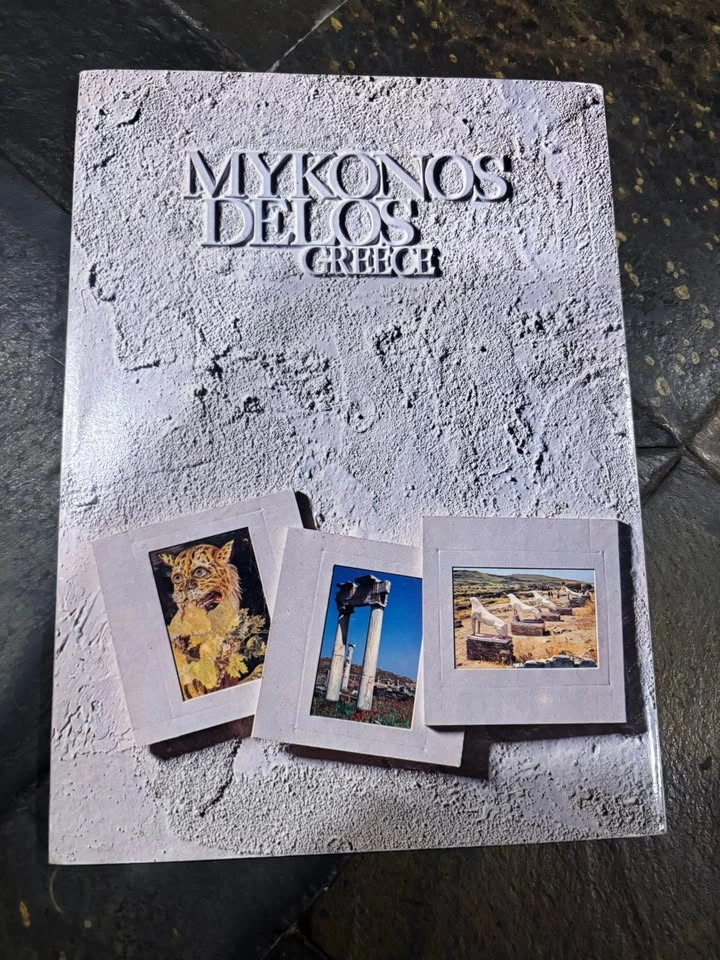 Vintage Mykonos & Delos Greece Travel / History Book (Toubi’s) - photo 3