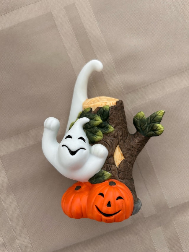 Halloween Ceramic Ghost Decor Set - photo 4