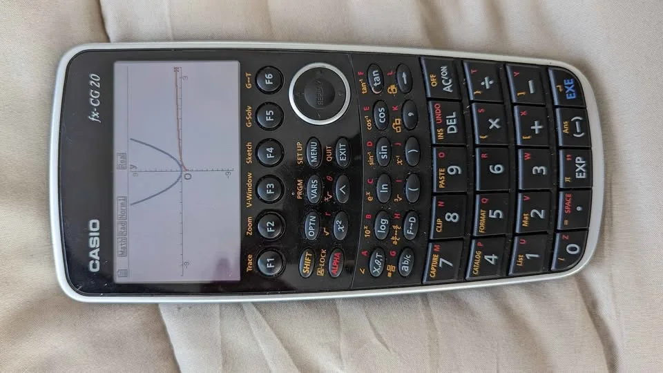 Casio fx - cg 20 scientific and graphing calculator image indicator(2)