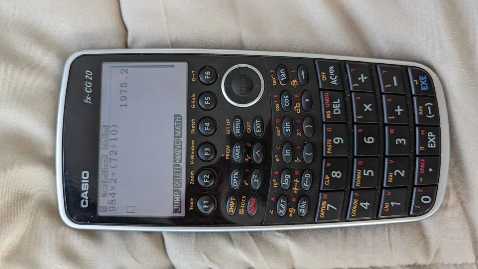 Casio fx - cg 20 scientific and graphing calculator image indicator(3)