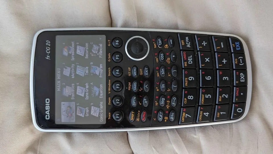 Casio fx - cg 20 scientific and graphing calculator image indicator(4)