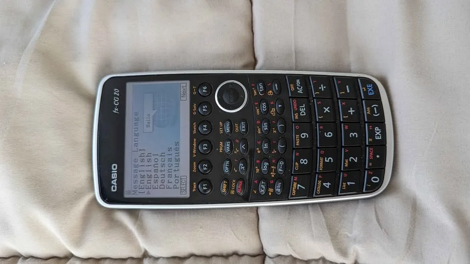 Casio fx - cg 20 scientific and graphing calculator image indicator(5)