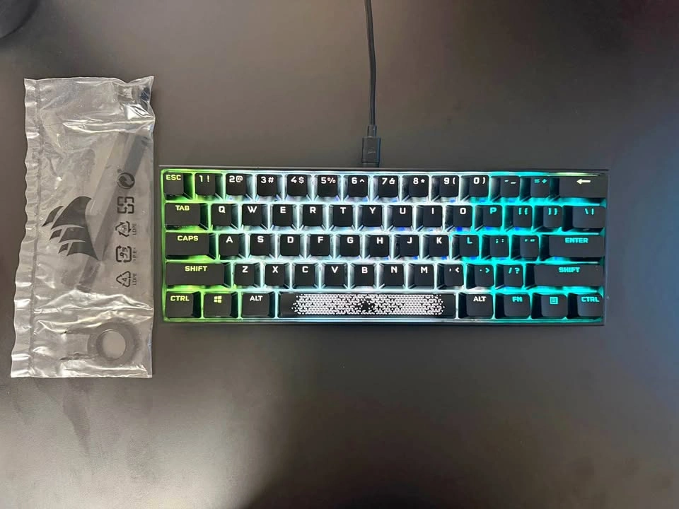 Corsair K65 RGB mini 60% keyboard