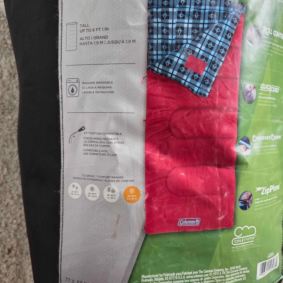 Coleman Granite Peak Sleeping Bag - photo 3