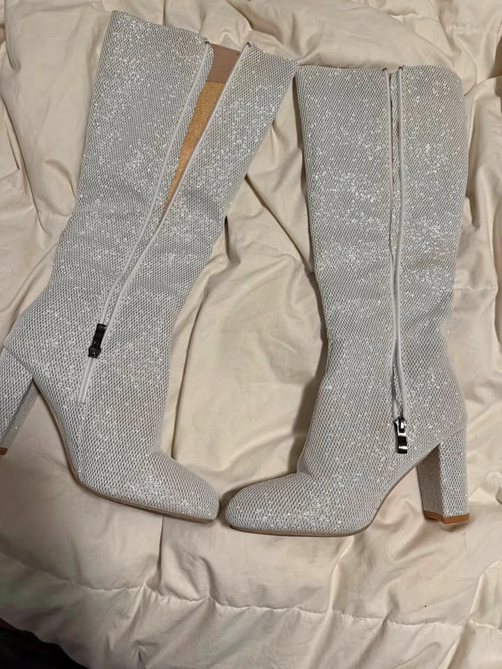 White boots