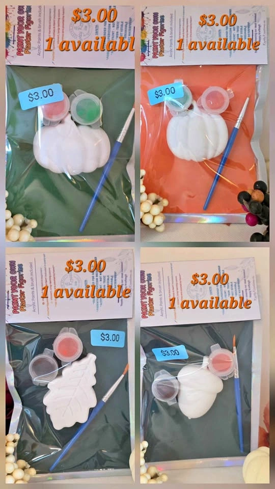DIY Halloween Paint Kits
