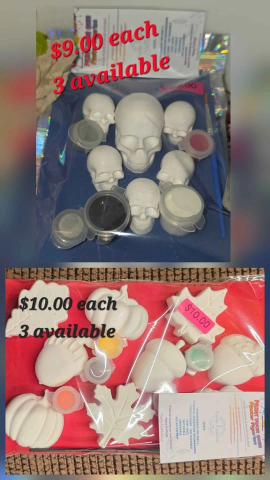 DIY Halloween Paint Kits - photo 4