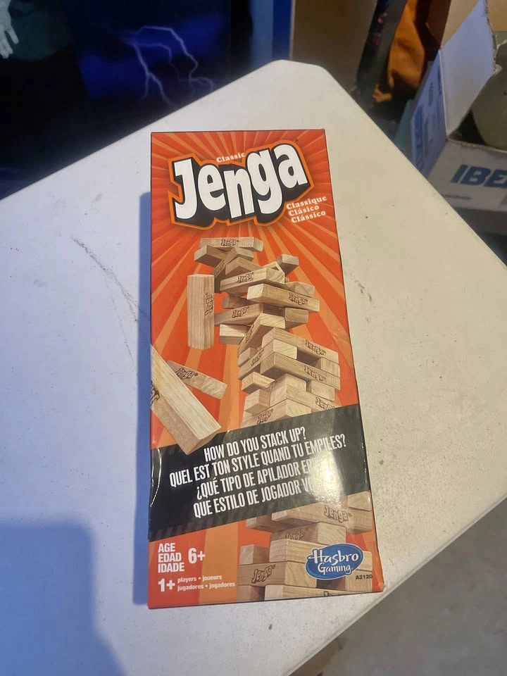 Jenga Classic Game (Hasbro) — Brand New in Box