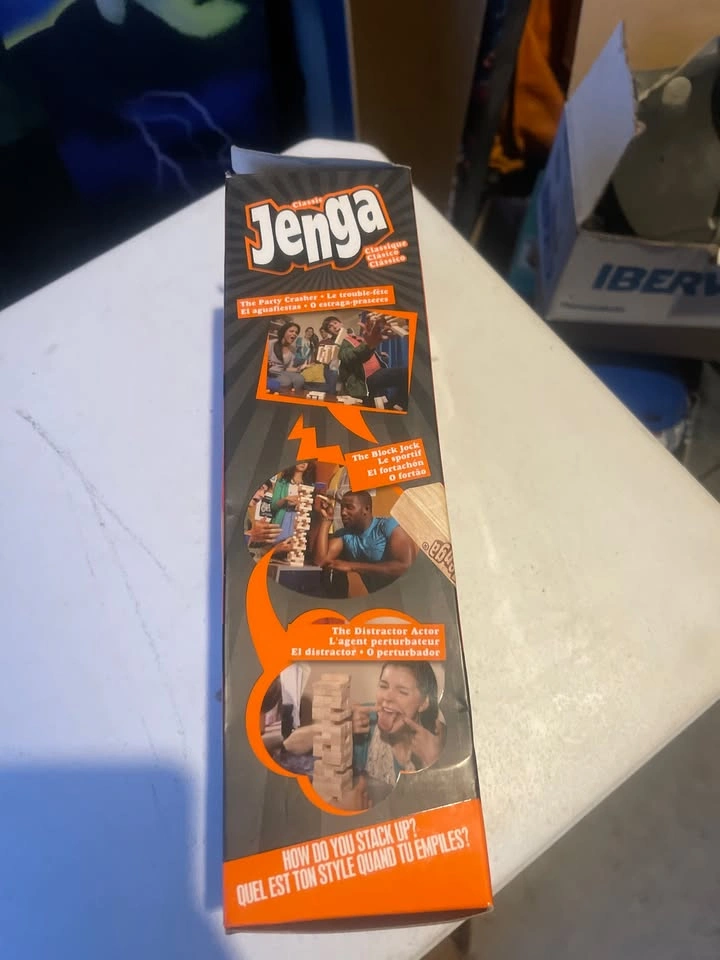 Jenga Classic Game (Hasbro) — Brand New in Box - photo 2