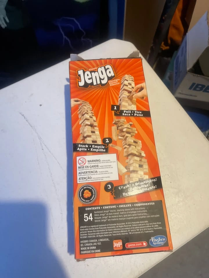 Jenga Classic Game (Hasbro) — Brand New in Box - photo 3