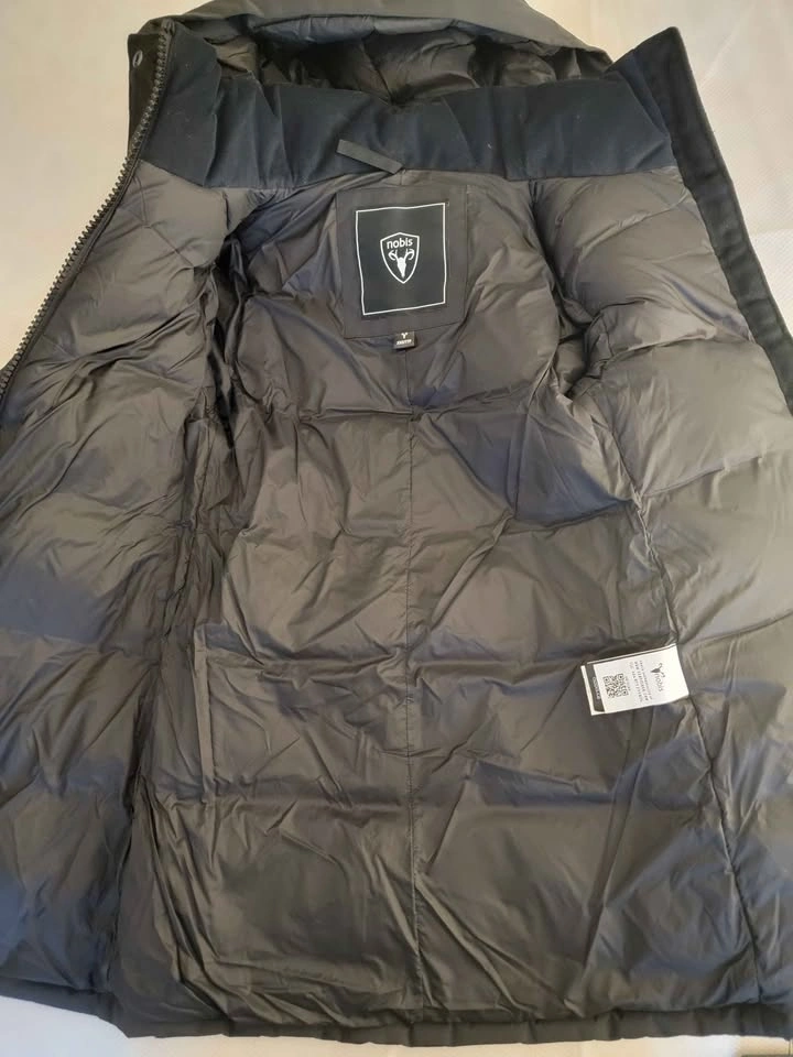 Nobis "EMILY" Down Parka – Brand New with Tags - Black - photo 3