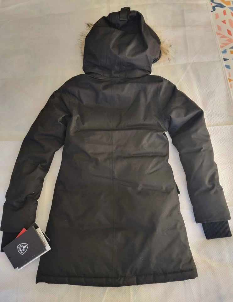 Nobis The Carla Down Parka - Brand New - Dark Charcoal - photo 2