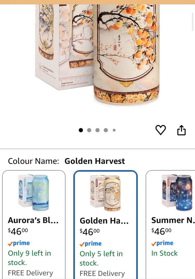 3D Golden Harvest Puzzle Vase - photo 4