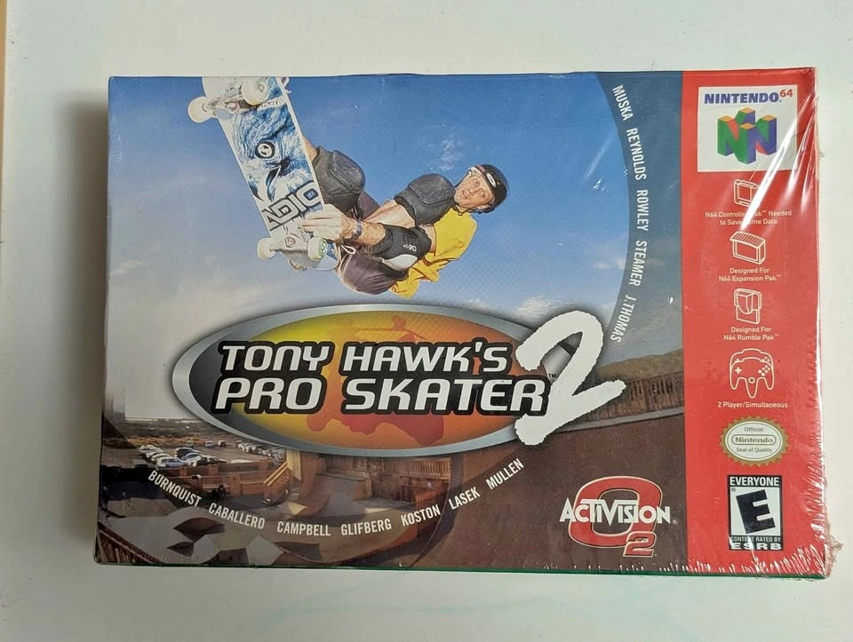 Tony Hawk's Pro Skater 2- SEALED