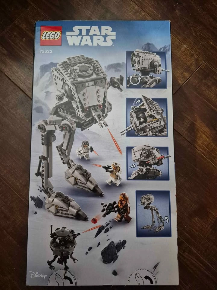 LEGO Star Wars Hoth AT-ST 75322 (Retired,Sealed) - photo 2