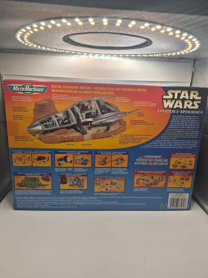 Star Wars Micro Machines Royal Starship Repair Vintage 1999 - photo 2