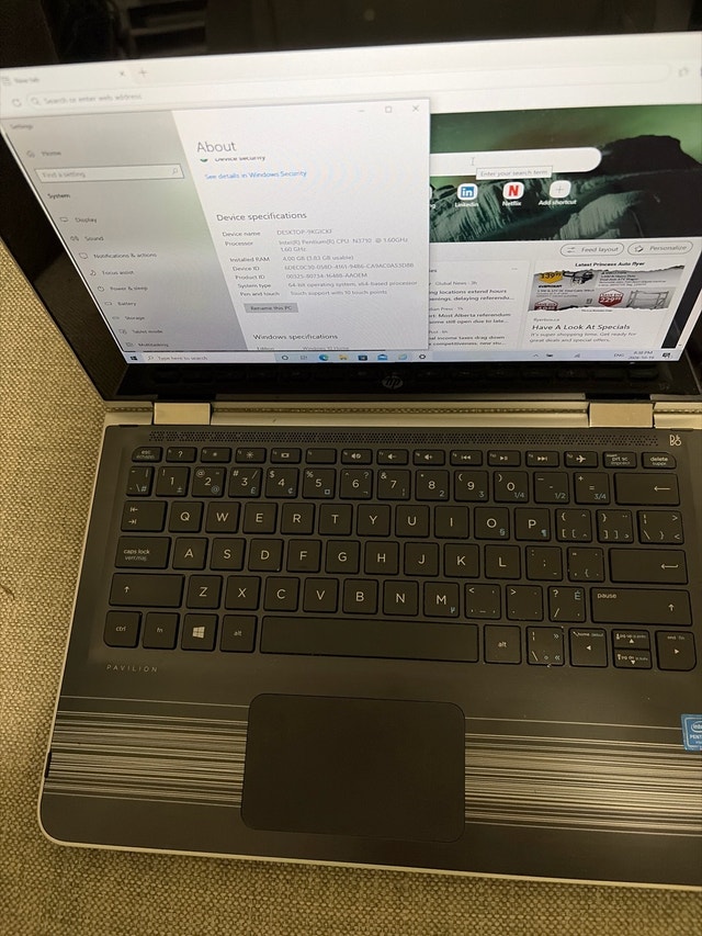 HP Pavilion x360 Touchscreen Convertible Laptop – Windows 10 - photo 3