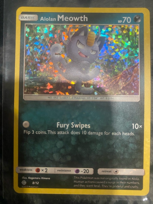 Meowth 10 8 106 Pokémon Cards - photo 3