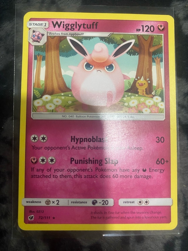 Sylveon Wigglytuff Comfey Fairy Pokemon Cards - photo 5