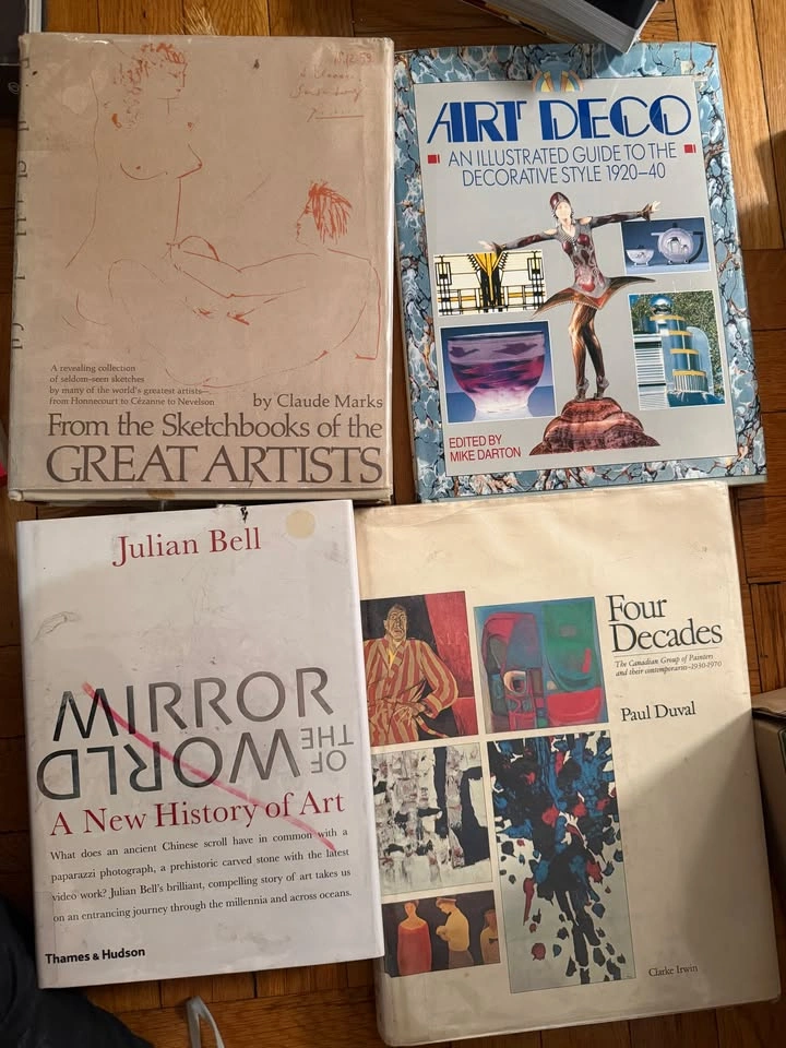 Multiple books: art, artist, design, art history - photo 4