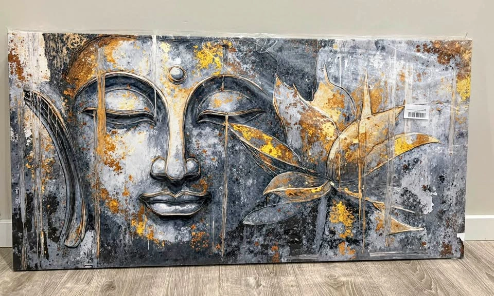 Buddha Canvas Wall Art-NEW