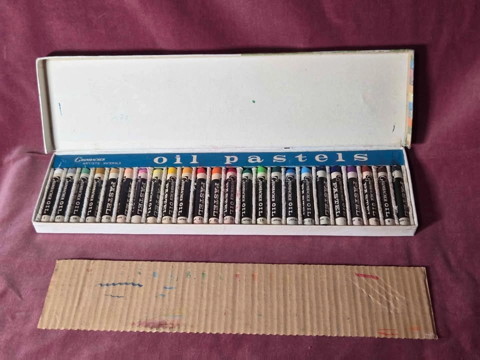 Vintage 1960s Grumbacher Oil Pastels (complete set) - photo 3