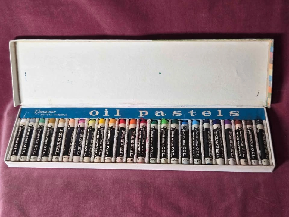 Vintage 1960s Grumbacher Oil Pastels (complete set) - photo 4
