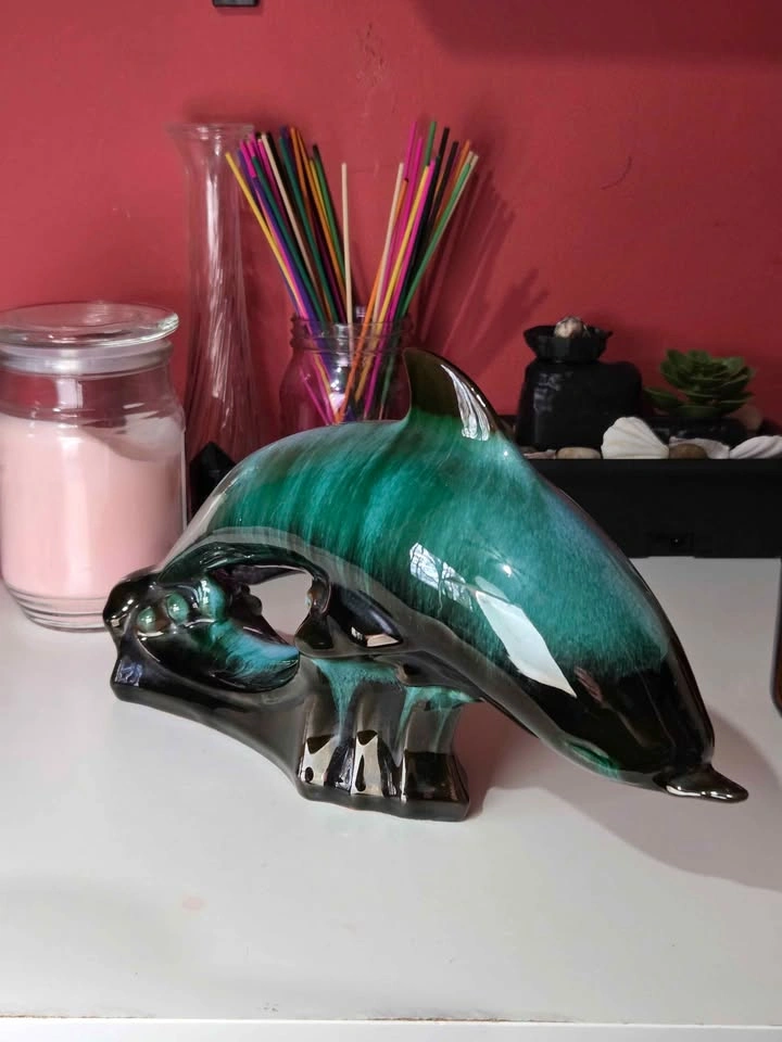 Vintage MCM Dolphin Decor (set of 2) - photo 2