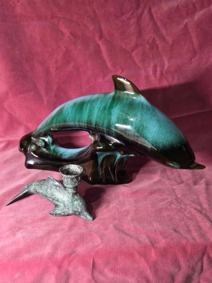 Vintage MCM Dolphin Decor (set of 2) - photo 4