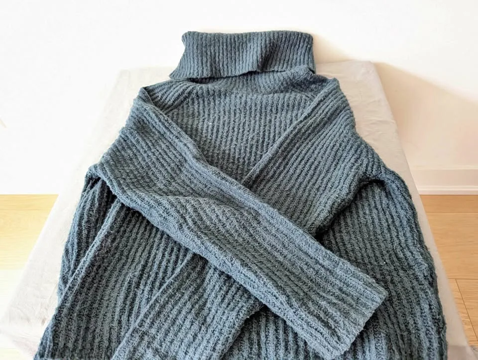 Garage Knit Turquoise Turtleneck Sweater Size S Womens thumbnail