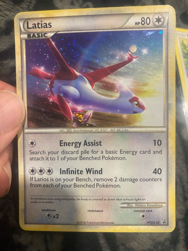 Latias Latios Nidoking Munchlax Pokémon Cards