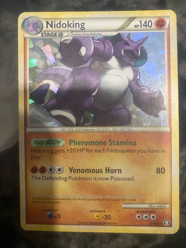 Latias Latios Nidoking Munchlax Pokémon Cards - photo 5