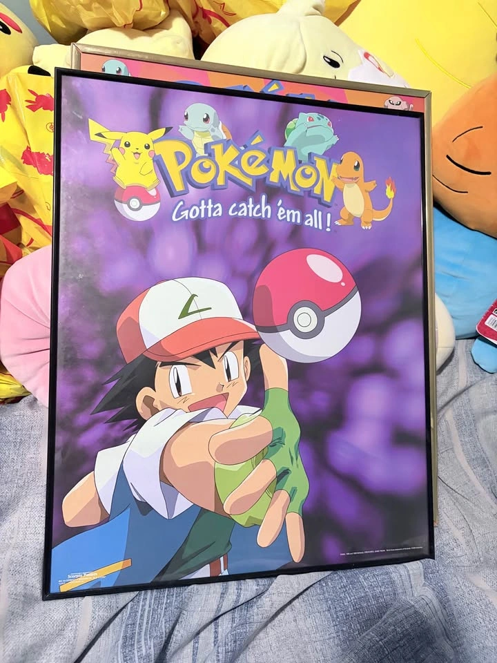 1999 Ash Poké Ball and 1998 Pokémon 150 Posters - photo 2