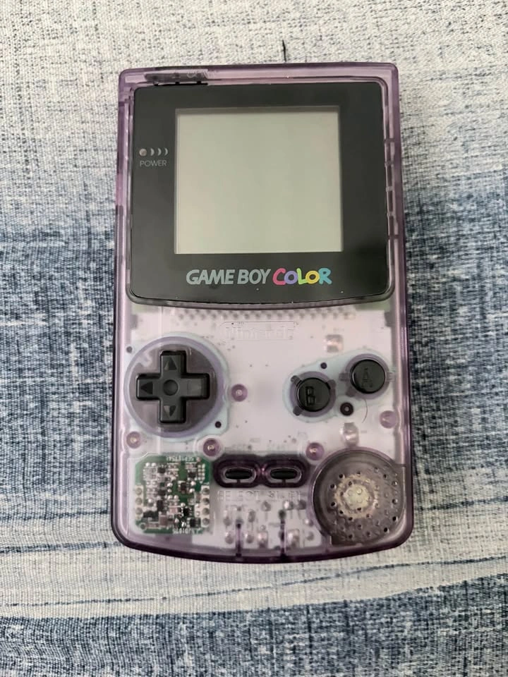 Nintendo Game Boy Color Atomic Purple (1998) and Pokémon Blue Ve - photo 3