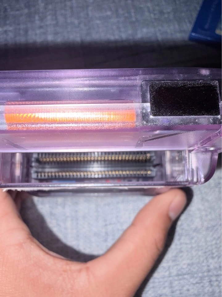Nintendo Game Boy Color Atomic Purple (1998) and Pokémon Blue Ve - photo 5