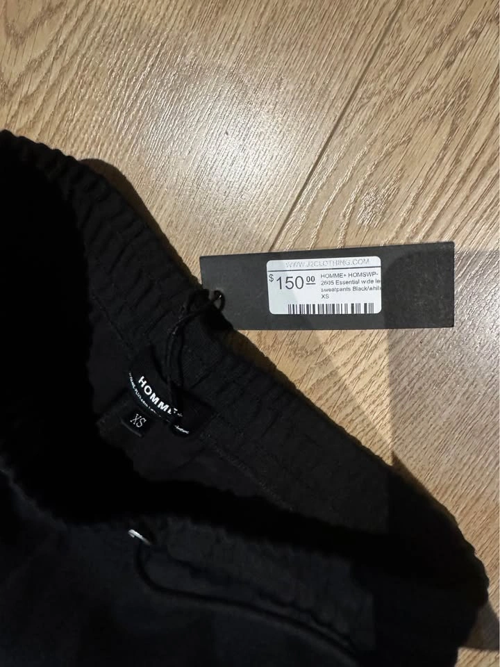 homme+ essentials black pants - photo 3
