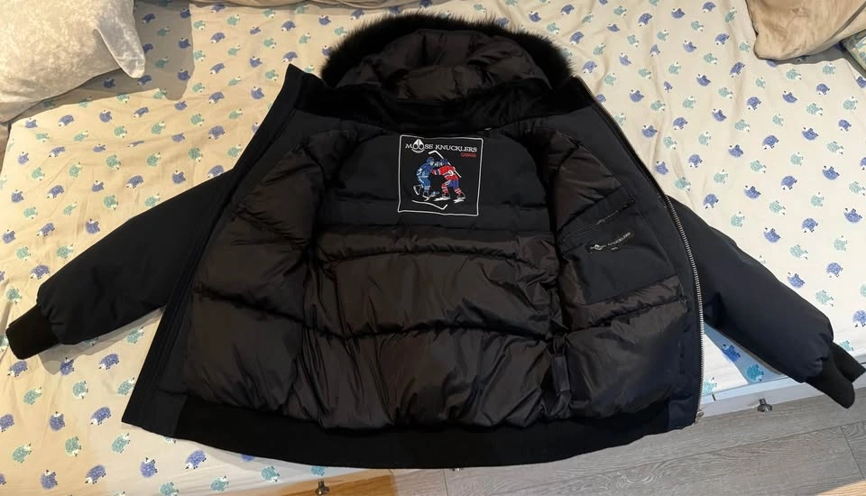 Black Moose Knuckles Original Ballistic Down Bomber XL Kids - photo 3